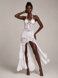 ISOLA CROCHET GOWN